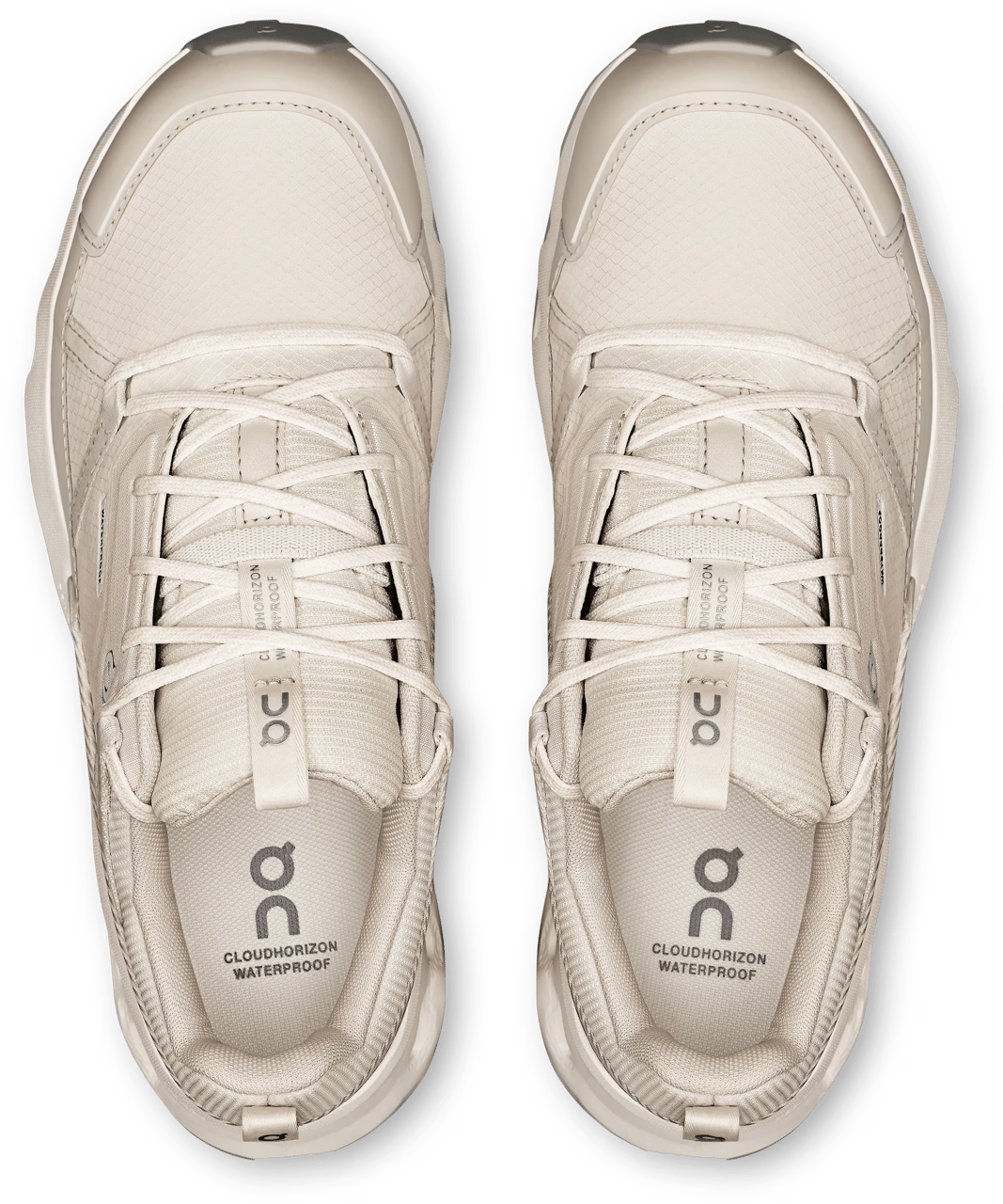 On Running Flat Shoes Ivoryice Wit