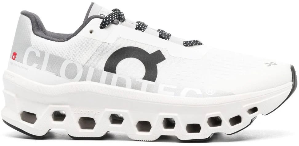 On Running Flat Shoes All White Wit