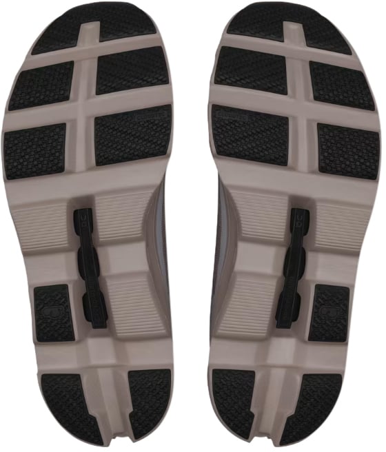 On Running Flat Shoes Cinder Fog Wit