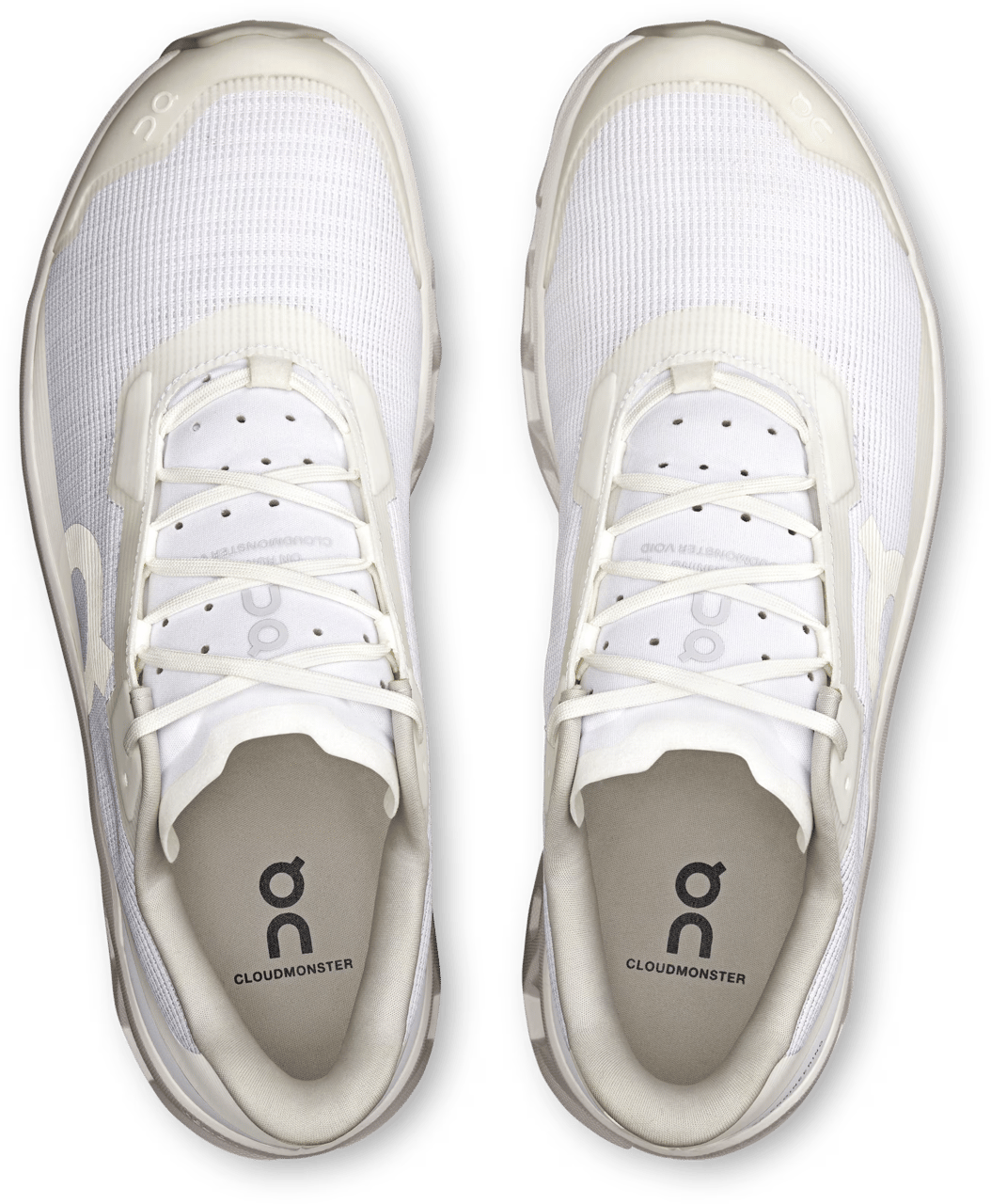 On Running Flat Shoes Whitewhite Wit