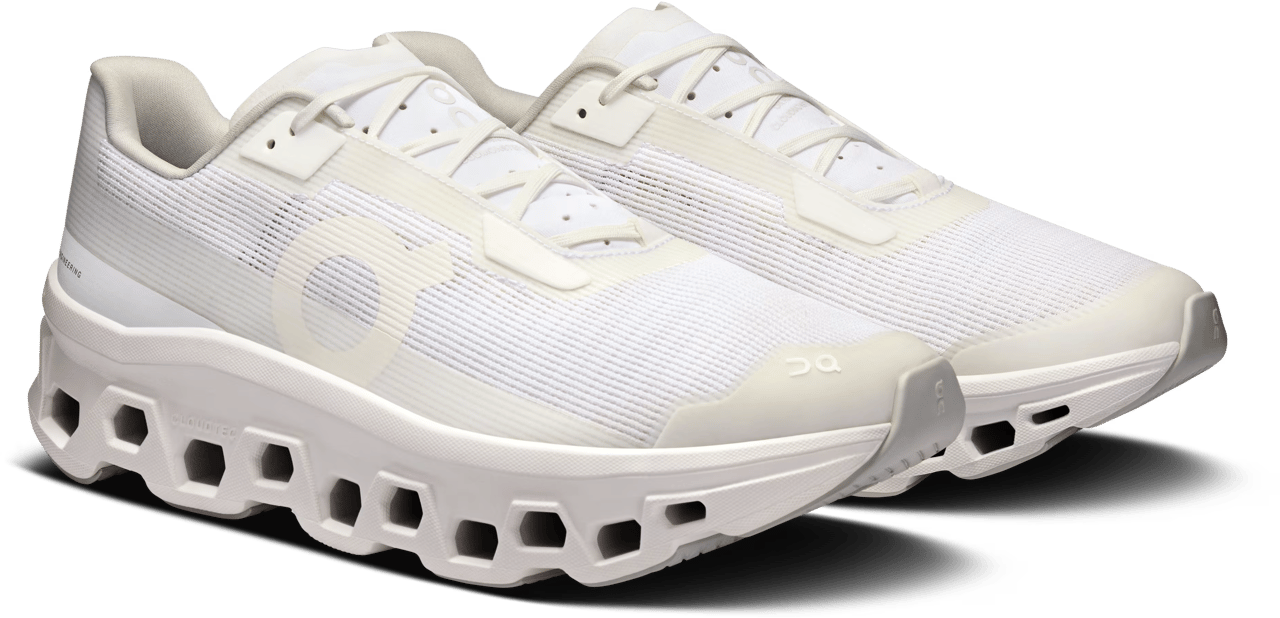 On Running Flat Shoes Whitewhite Wit