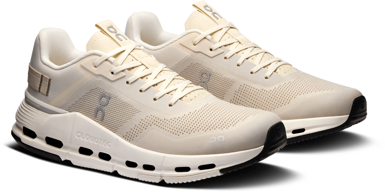 On Running Flat Shoes Creamivory Wit