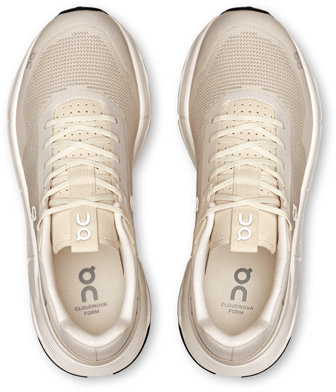 On Running Flat Shoes Creamivory Wit