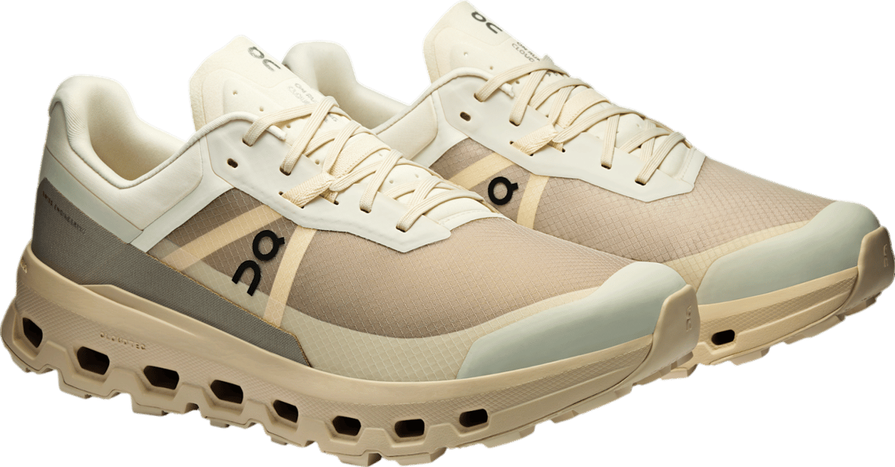 On Running Flat Shoes Cream Desert Divers