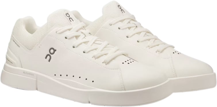On Running Flat Shoes All White Wit