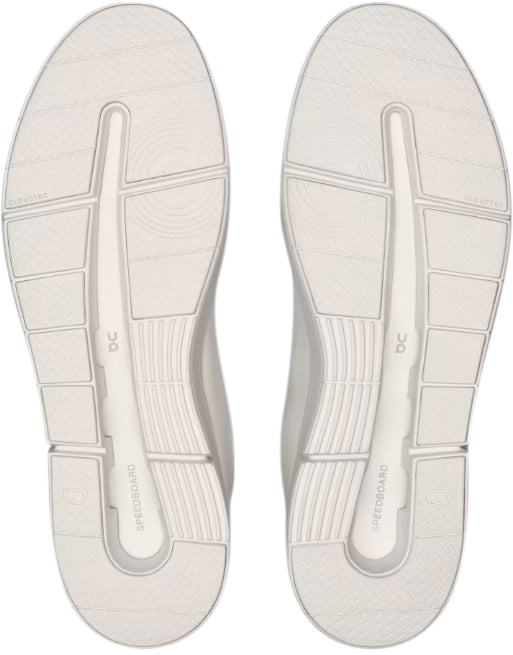 On Running Flat Shoes All White Wit