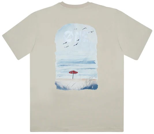 Øne First Movers One First Movers SeaSide Tee seaside-tee beige Beige