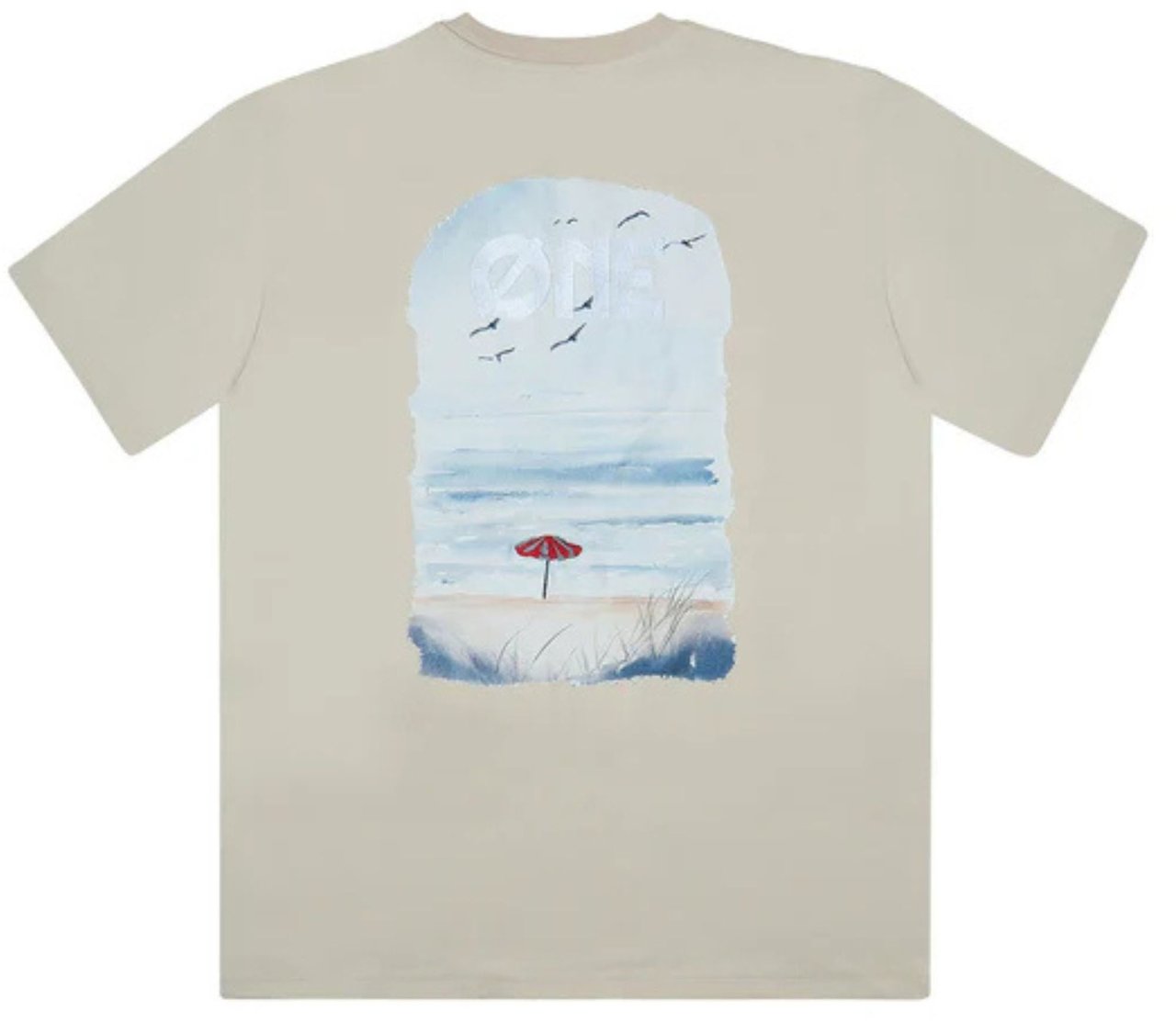 Øne First Movers One First Movers Seaside T-shirts Beige Seaside Tee Beige
