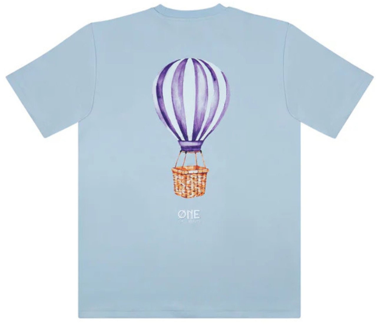 Øne First Movers One First Movers Super Balloon T-shirts Blauw Super Balloon Tee Blauw