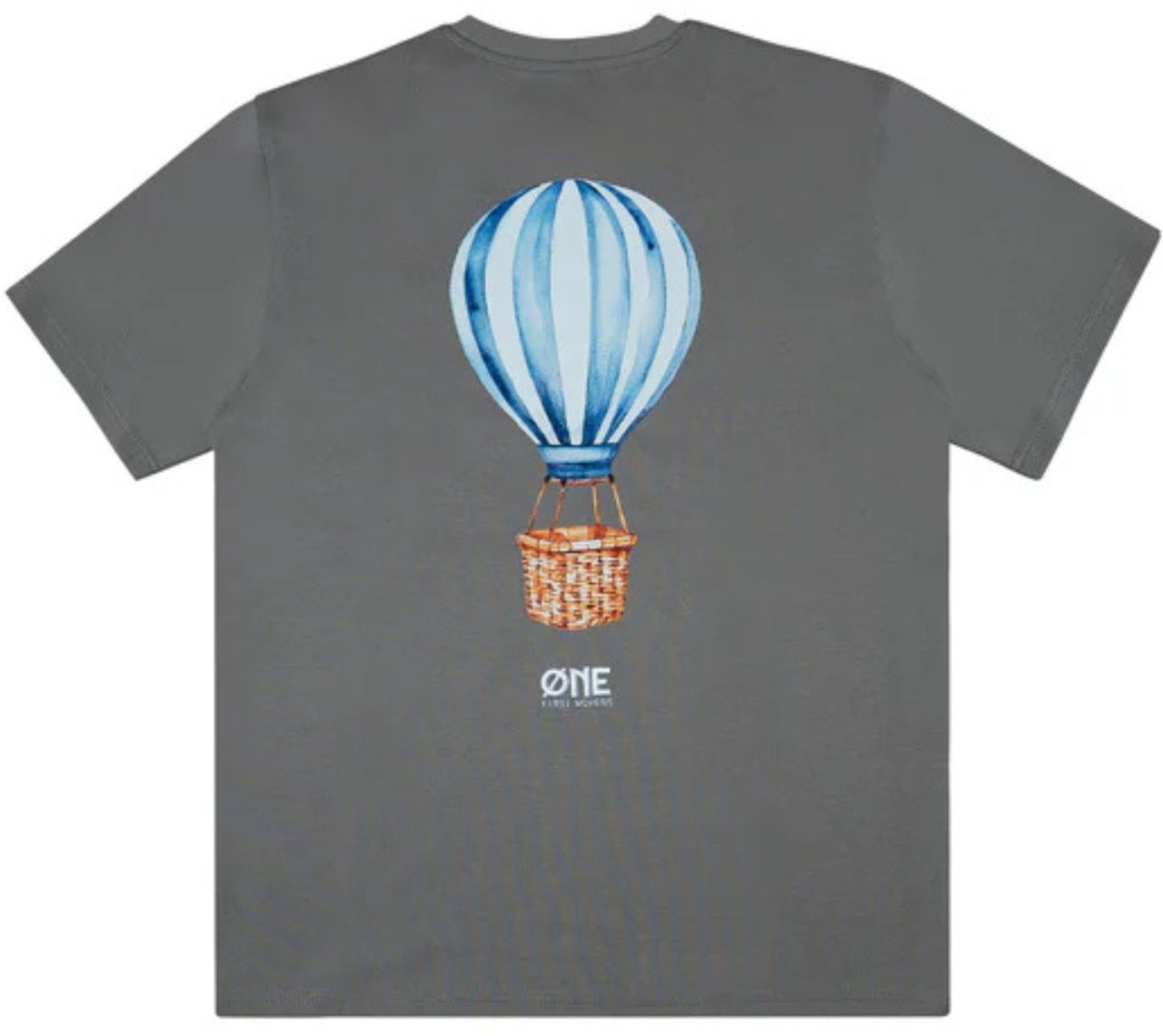 Øne First Movers One First Movers Super Balloon T-shirts Grijs Super Balloon Tee Grijs