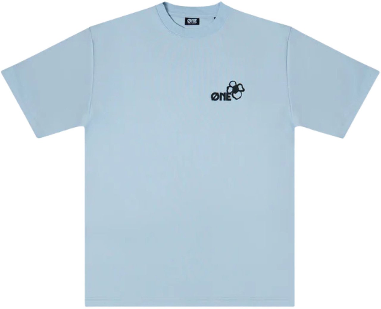 Øne First Movers One First Movers Super Flower Garden T-shirts Blauw Super Flower Garden Tee Blauw
