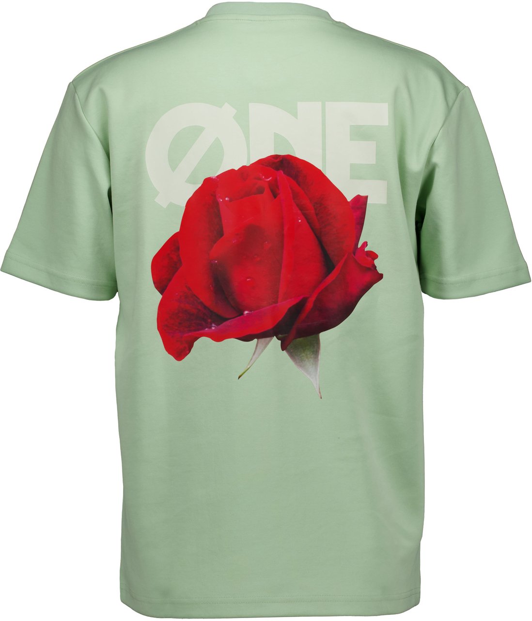 Øne First Movers One First Movers Super Rose T-shirts Groen Super Rose Tee Groen