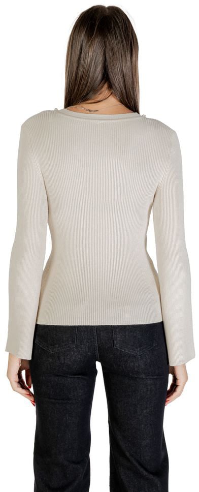 Only Only Beige Viscose Sweatshirt Beige