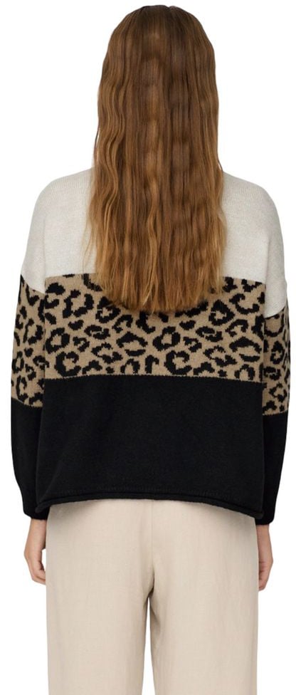 Only Bicolor Marabou Sweatshirt Divers