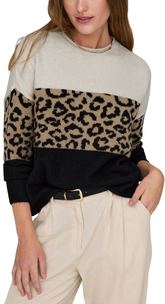 Only Bicolor Marabou Sweatshirt Divers
