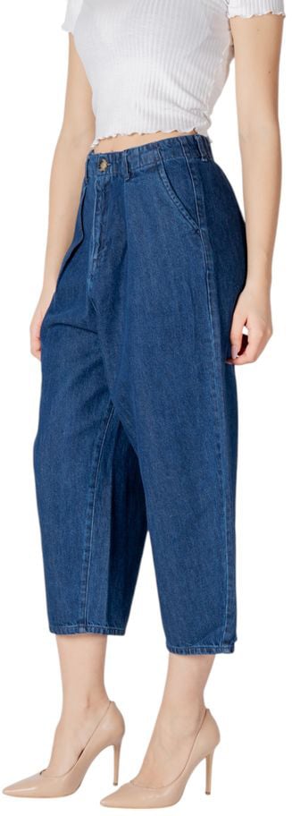 Only Blue Cotton Jeans Denim Blauw