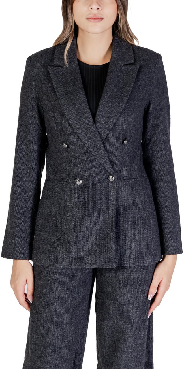 Only Women Blazer Grijs