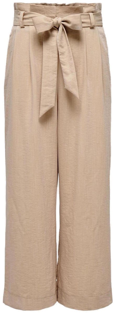 Only Women Trousers Beige