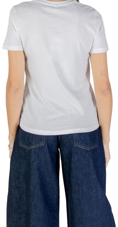 Only Pink Cotton T-Shirt Roze