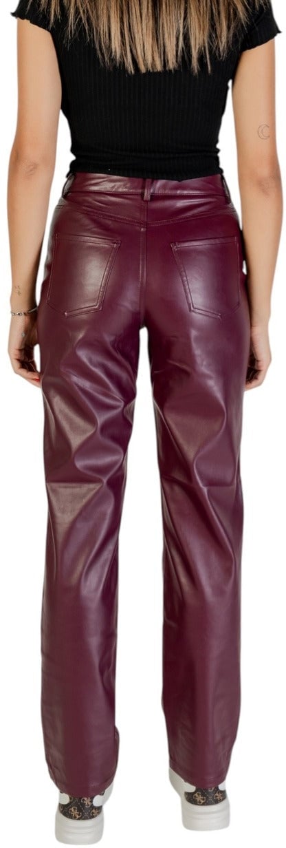Only Women Trousers Paars