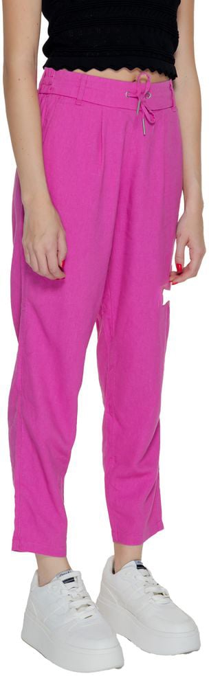 Only Multicolor Linen Casual Pants Divers