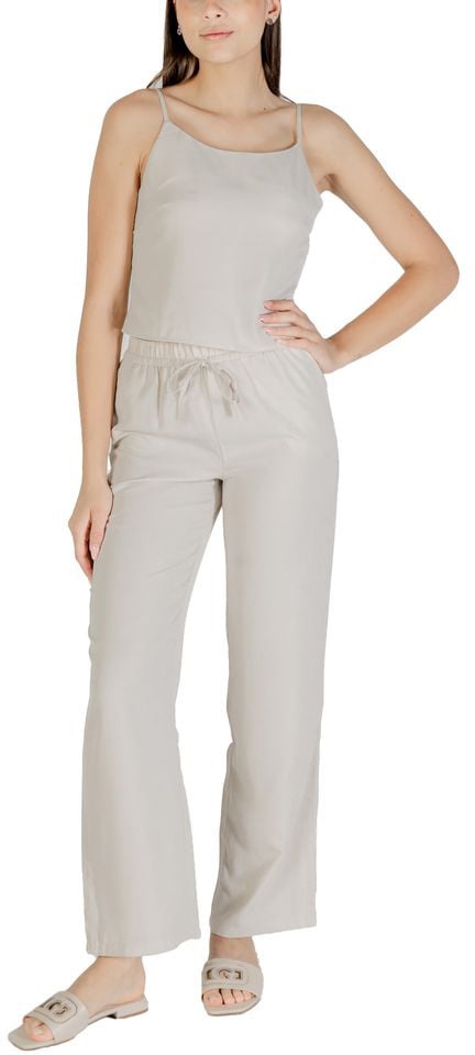 Only Beige Recycled Polyester Top Beige