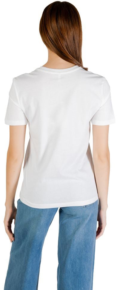 Only Blue Organic Cotton T-Shirt Blauw