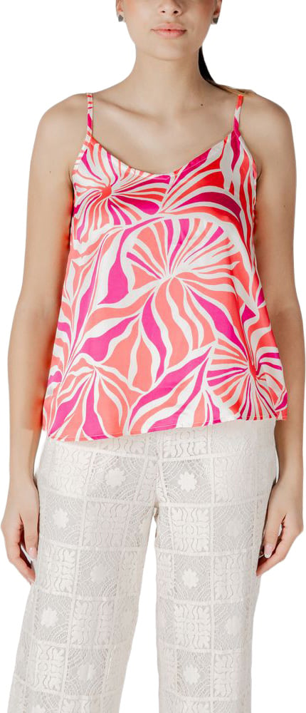 Only Multicolor Recycled Polyester Tank Tops Divers