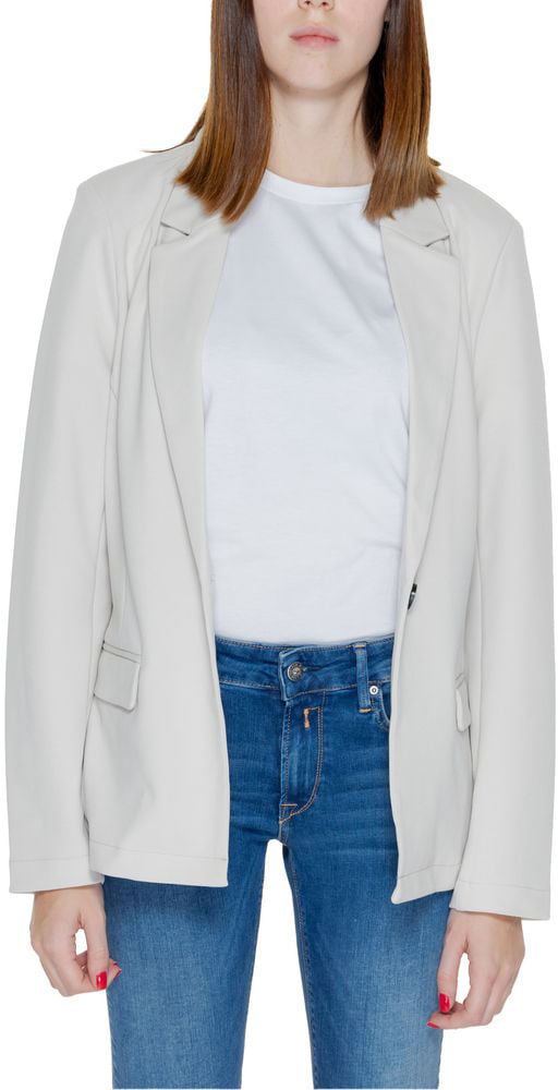 Only Only Beige Polyester Blazer Beige