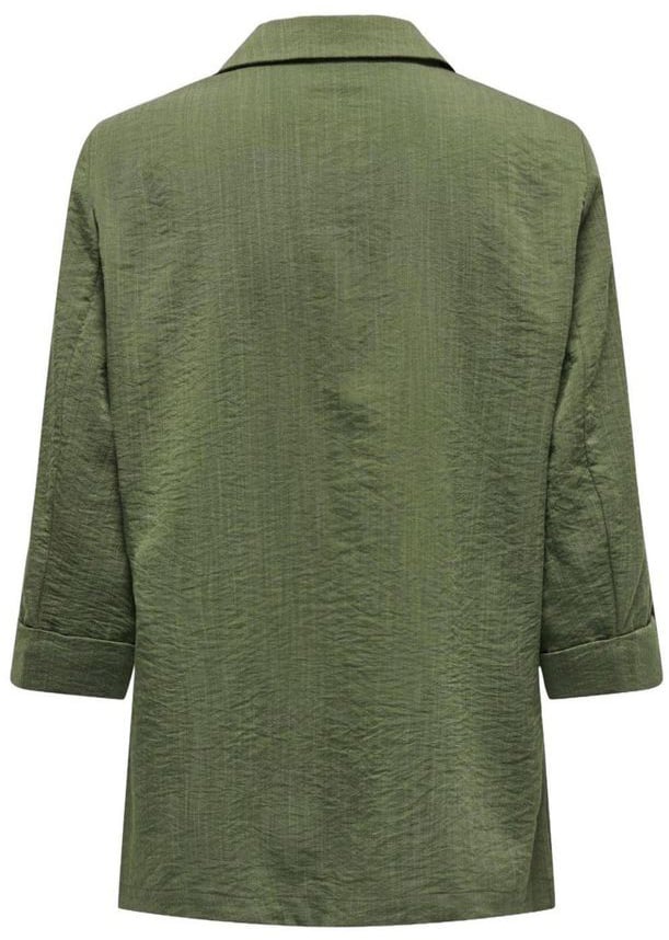Only Green Viscose Blazer Groen