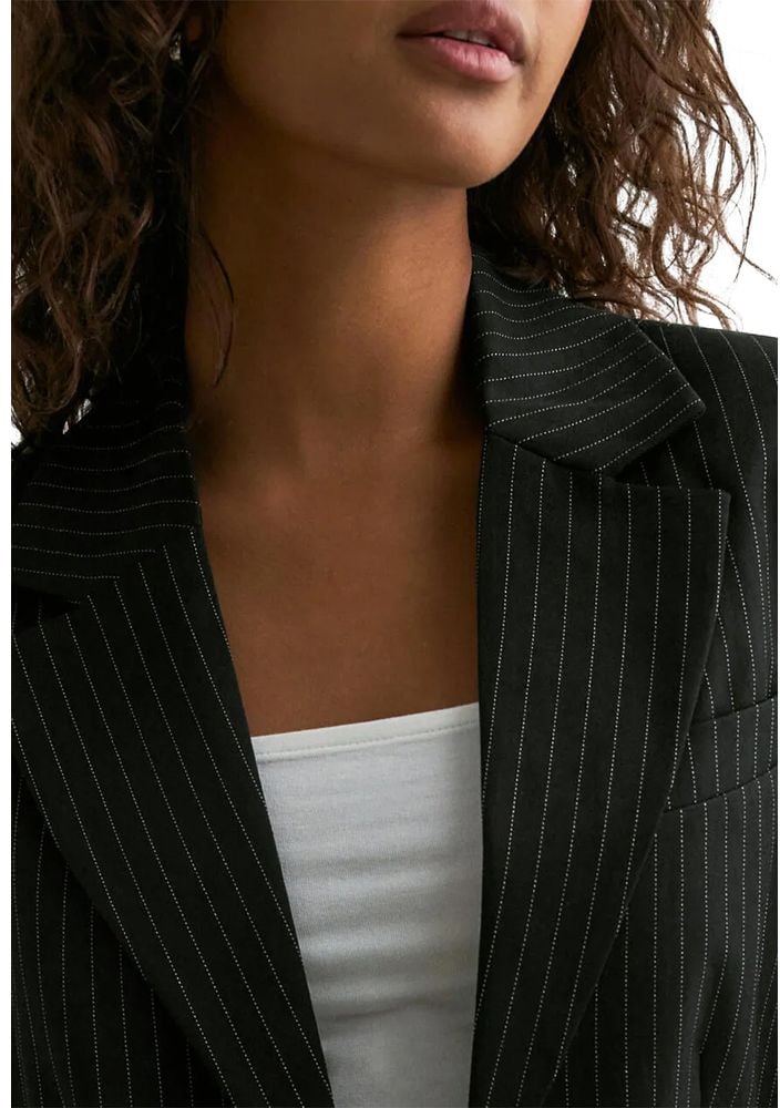 Only Black Recycled Polyester Blazer Zwart