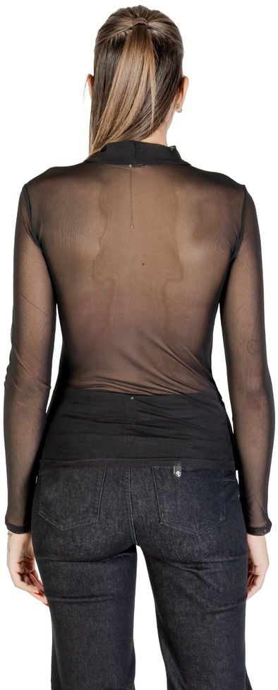 Only Black Recycled Polyester Blouse Zwart
