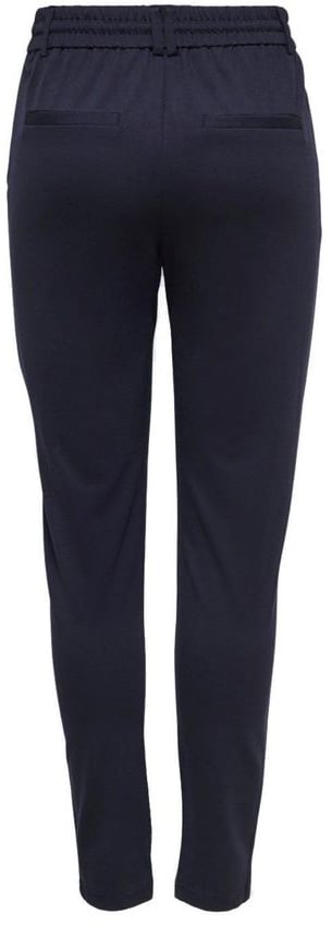 Only Blue Viscose Casual Pants Blauw