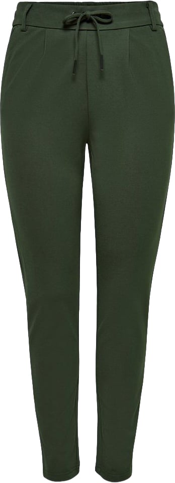 Only Green Viscose Casual Pants Groen