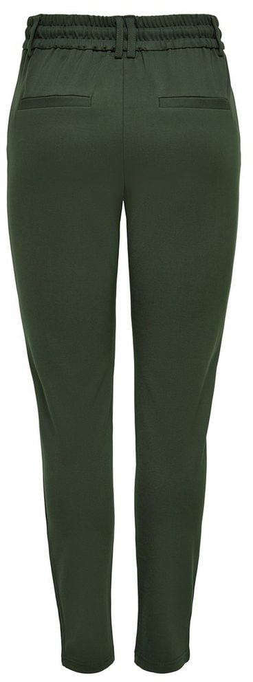 Only Green Viscose Casual Pants Groen