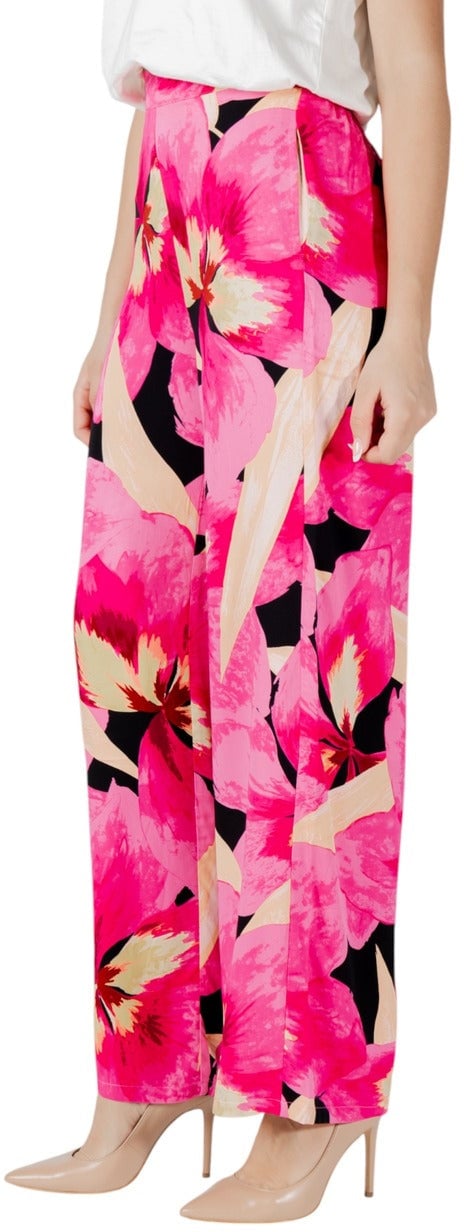 Only Women Trousers Roze
