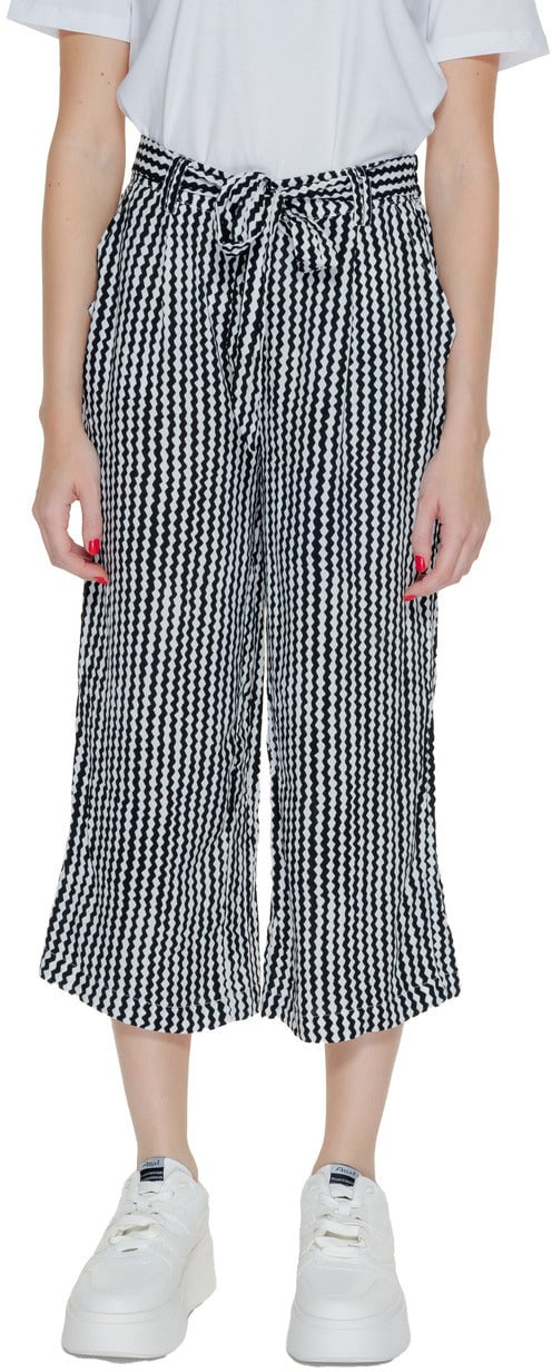 Only Only Women Trousers Zwart