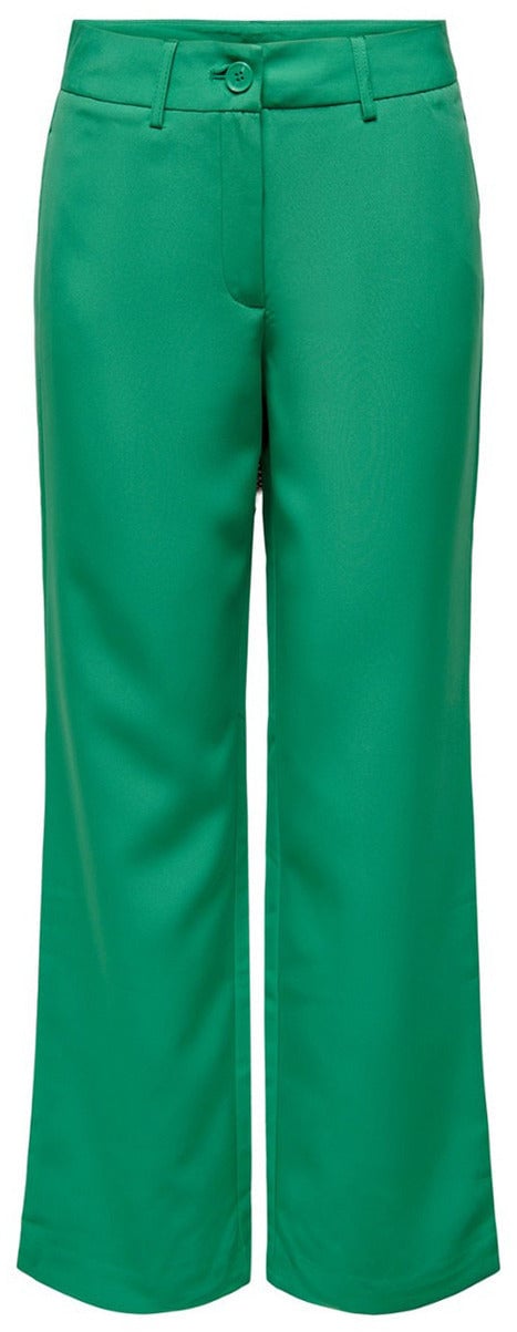 Only Women Trousers Groen