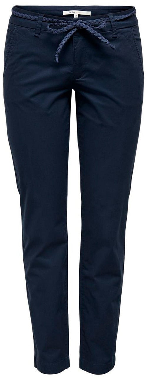 Only  Women Trousers Blauw