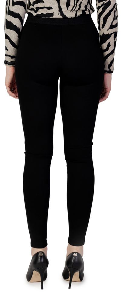 Only Black Viscose Leggings Zwart
