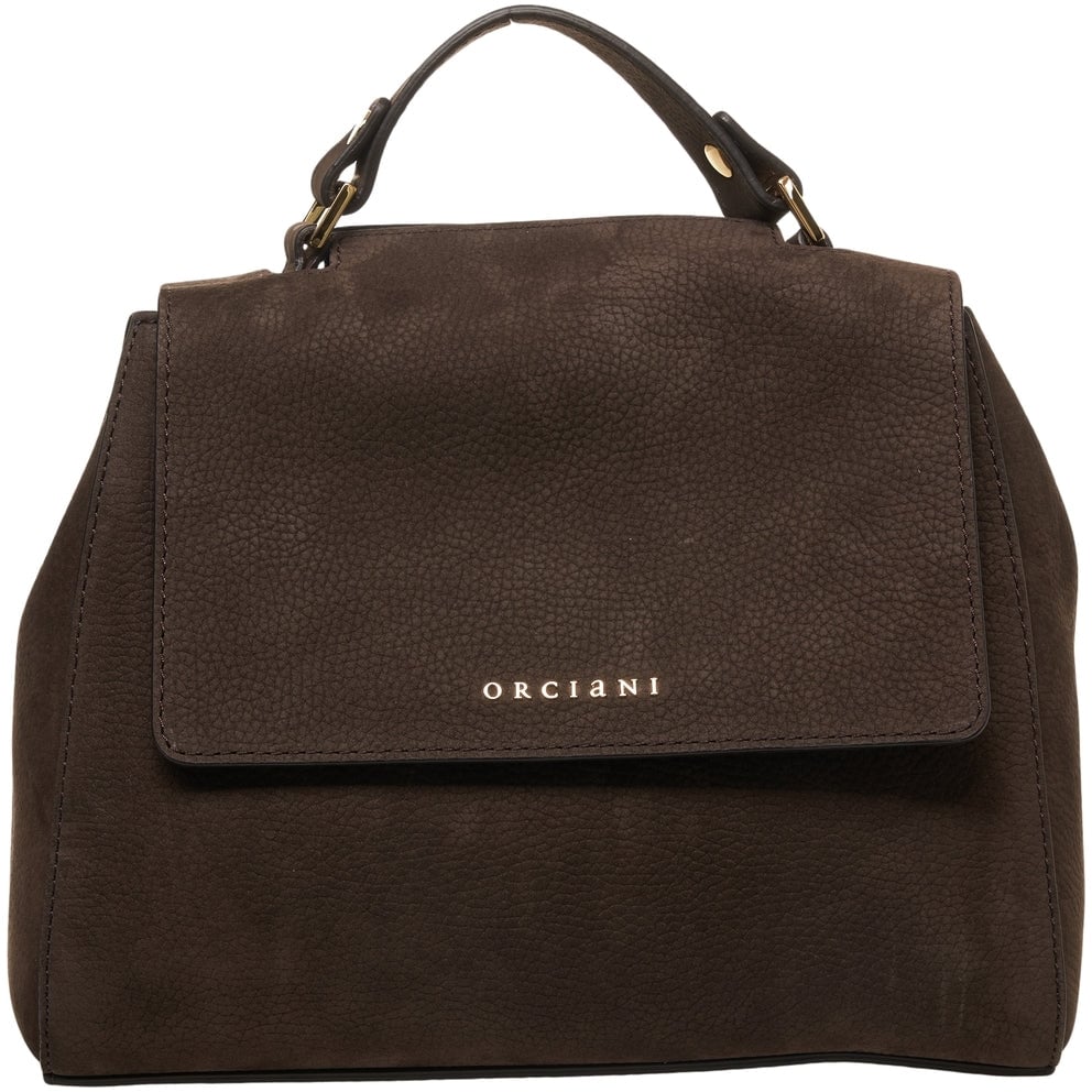 Orciani Suede Handbag Bruin
