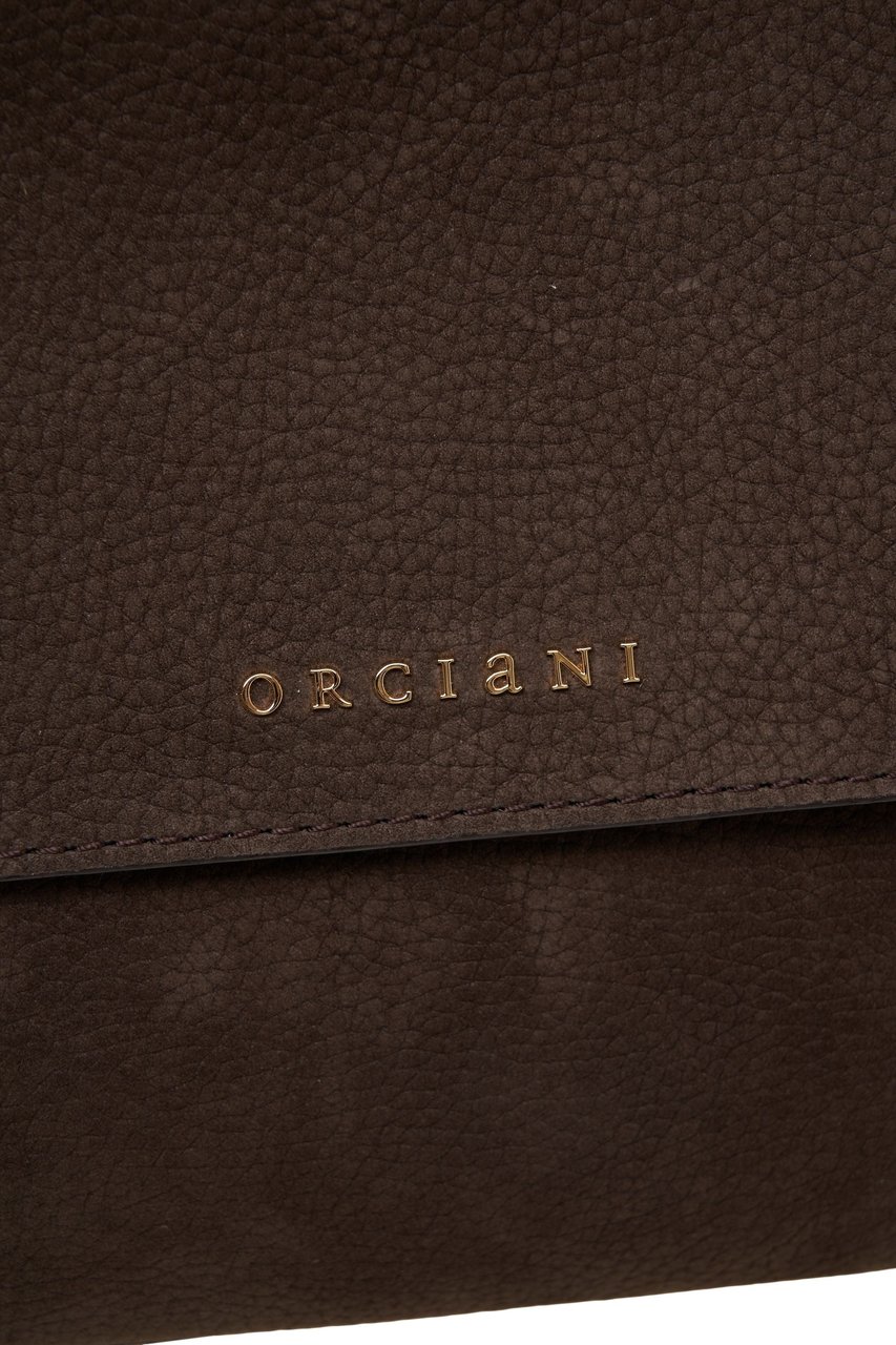 Orciani Suede Handbag Bruin