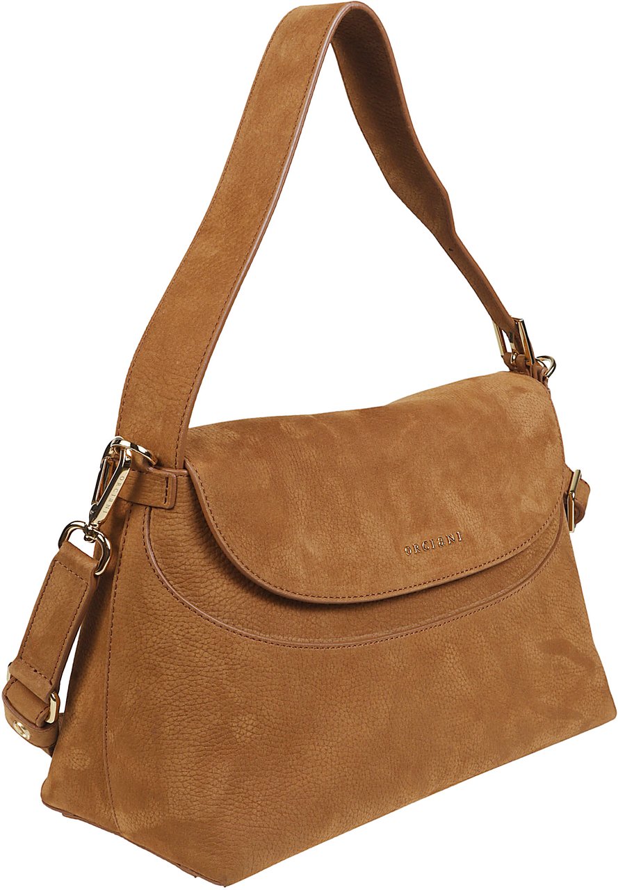 Orciani Nana Midi Bag Nude Beige
