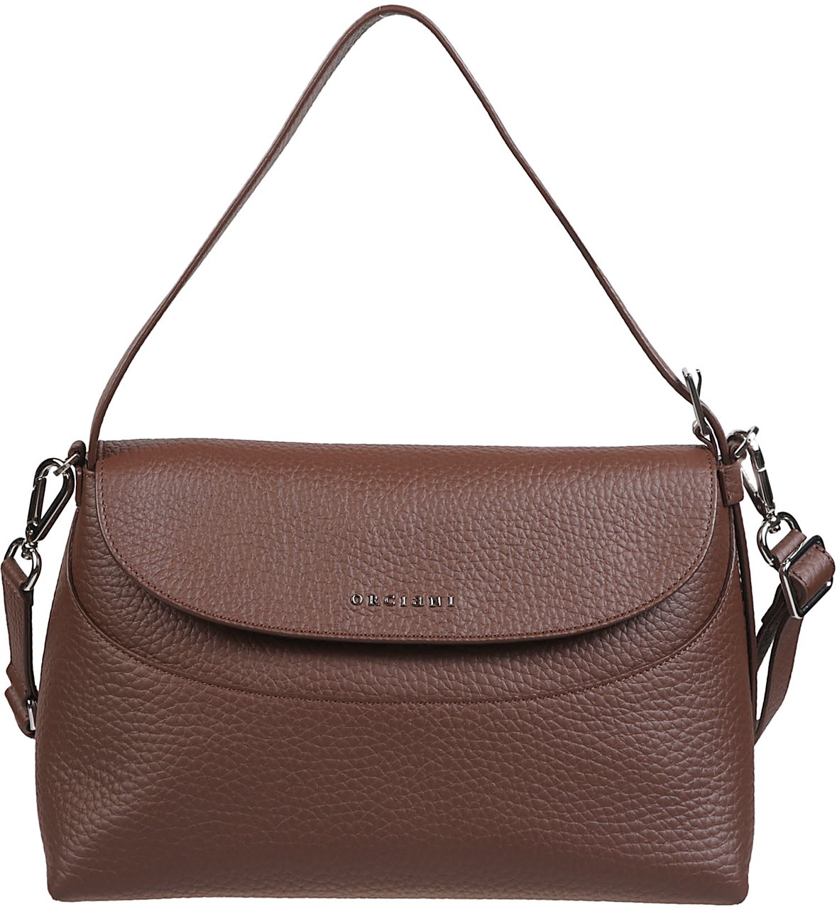 Orciani Nana Soft Bag Brown Bruin