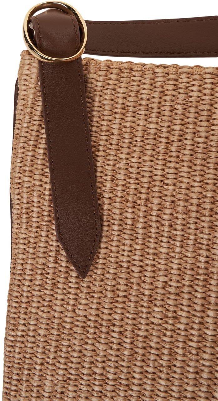 Orciani Raffia shopper Beige