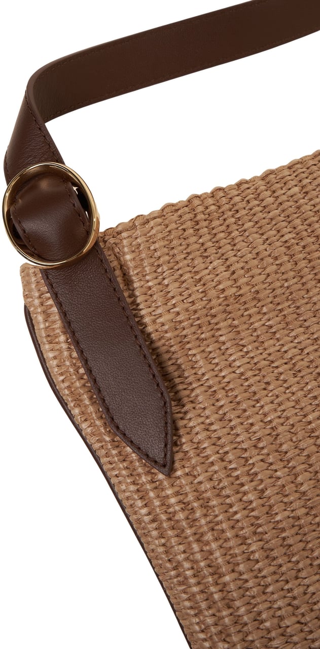 Orciani Raffia shopper Beige