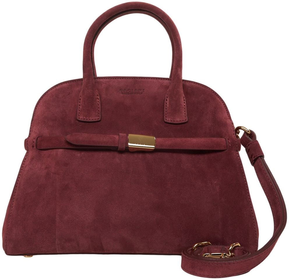 Orciani Suede handbag Rood