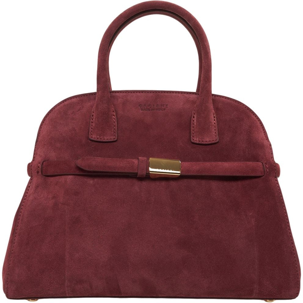 Orciani Suede handbag Rood