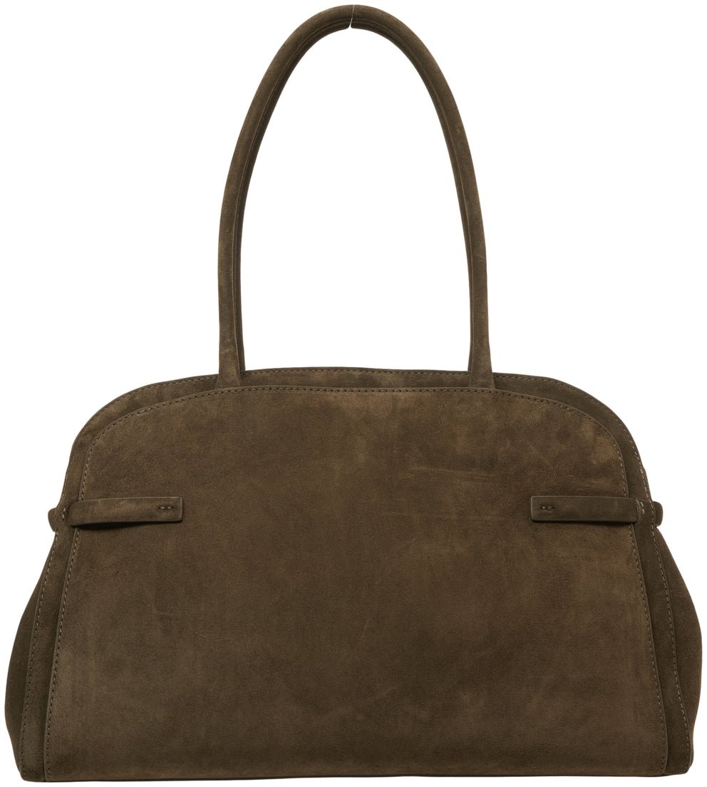 Orciani Suede handbag Groen
