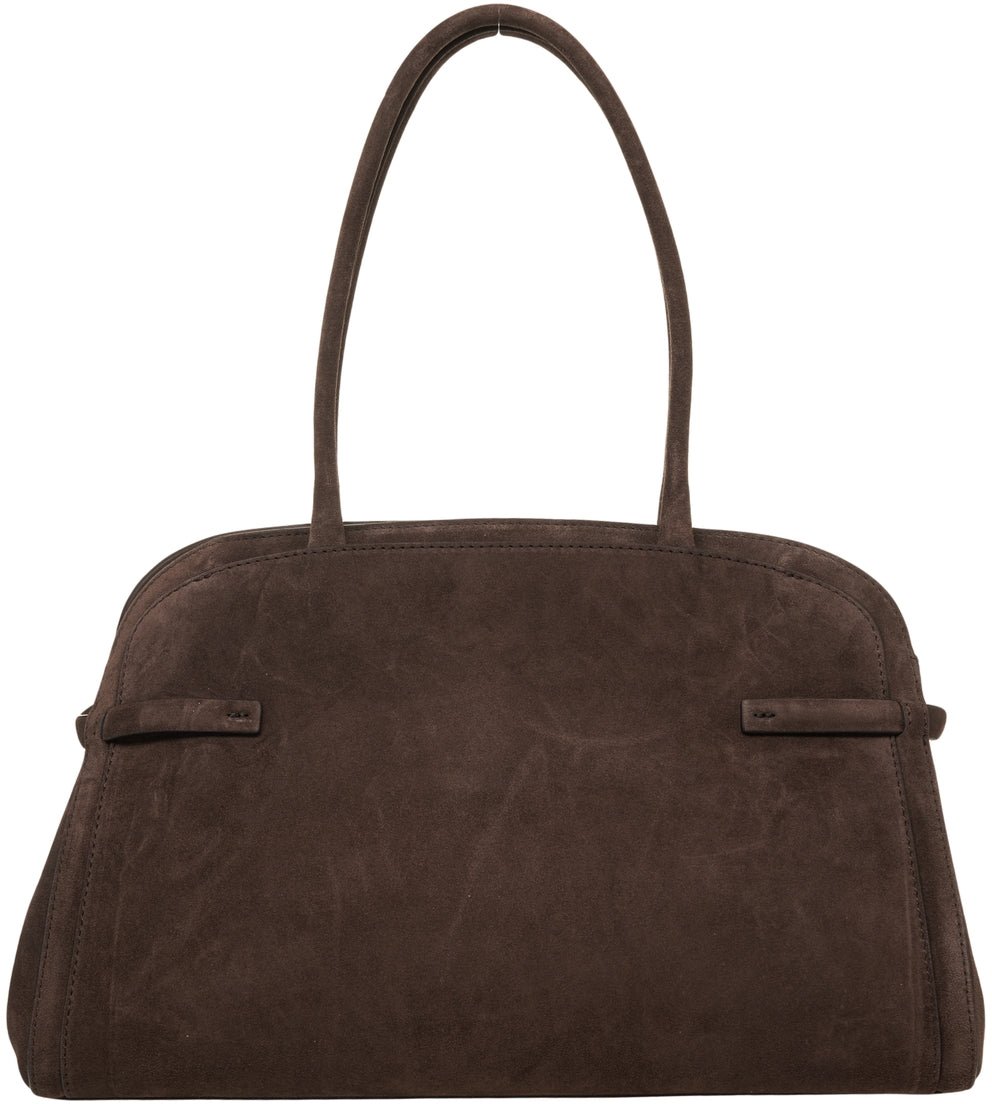 Orciani Suede handbag Bruin